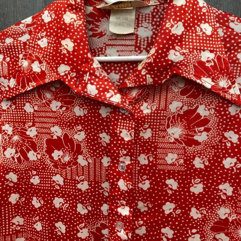 Vintage Kokobay Polyester Top - Picture 2 of 8